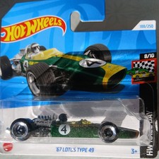 Hot Wheels 67 Lotus Type 49