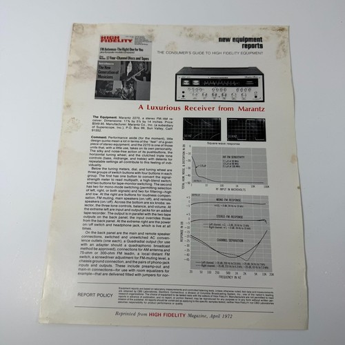 Vtg rare marantz - rare,
