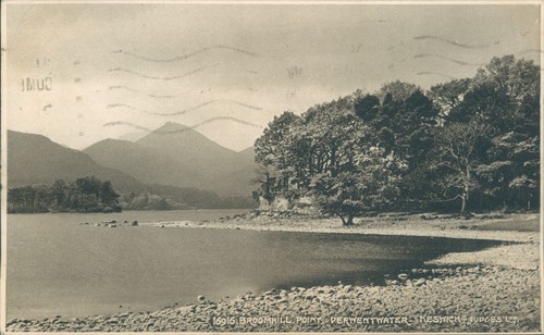 Keswick derwentwater broomhill