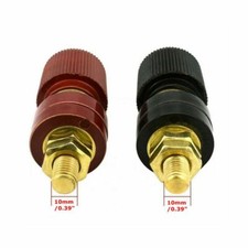 Remote Battery Stud Premium Power Junction Post Connector Terminal Kit 10mm 2Pcs