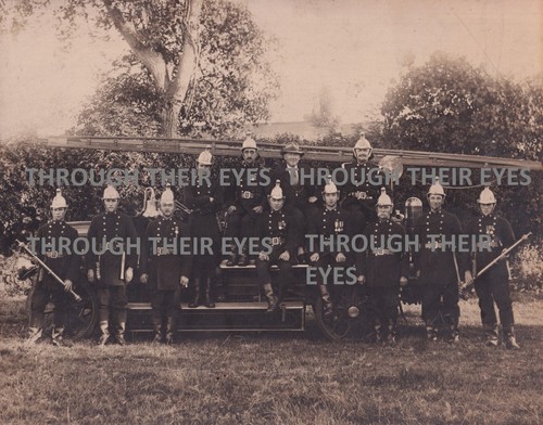 Original photo firemen and - original,