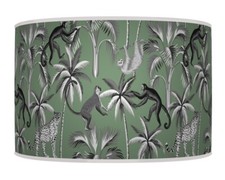 Tropical Jungle Animals Green