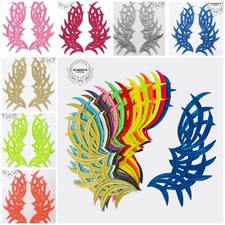 15 Colours Guipure Trim Bridal Lace Applique Embroidery Dance Costume 1 Pair