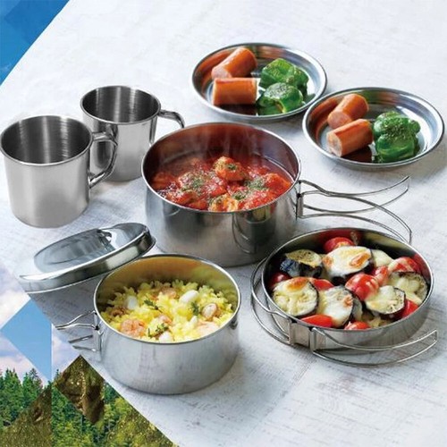 8pcs cookware set - set, pan