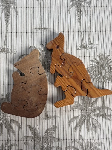 Vintage rare solid wood - rare, carved