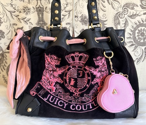 Vintage juicy couture black - vintage,