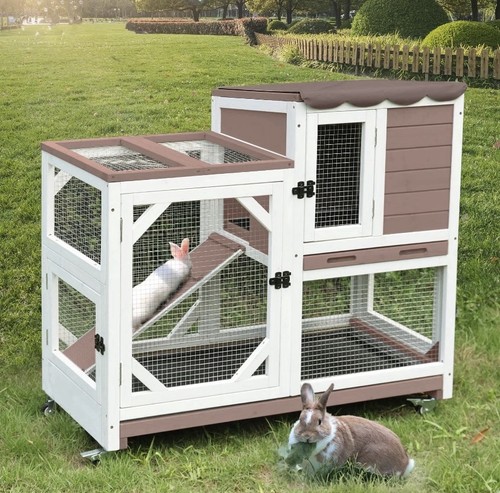 New box rabbit - new, hutch