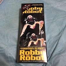 ROBBY THE ROBOT Figure Polar Lights Chrome Metal Parts Limited Edition 1 of 5000