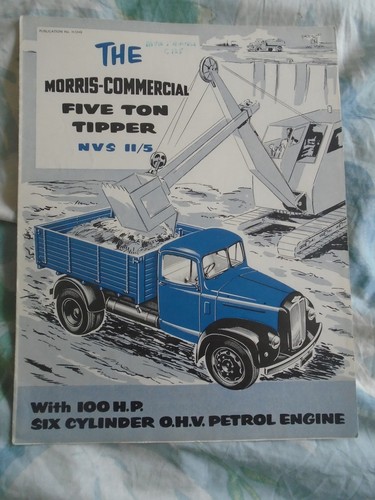 Morris ton tipper truck - morris,