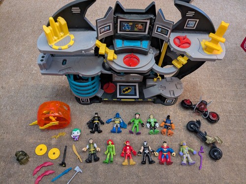 Imaginex batcave batman - dc, batcave,