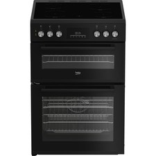Beko FDC6731K AeroPerfect™ 60cm Free Standing Electric Cooker with Ceramic Hob