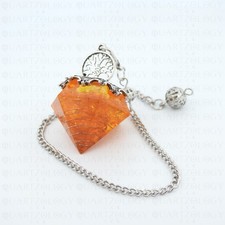 Dowsing pendulum citrine - pendulum,
