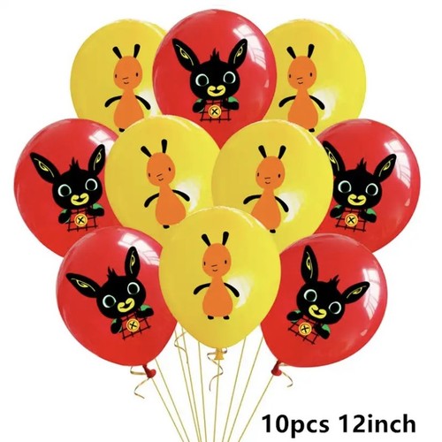 Bing bunny x10 balloons - bing,