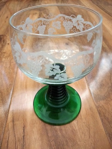 Vintage french wine glass - vintage,