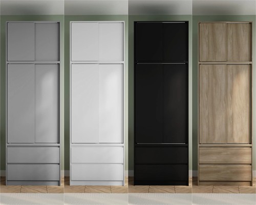 Drawer tall wardrobe sliding - tall,