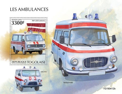 Ambulances raf 2203 lettonie - ambulances:, raf-2203