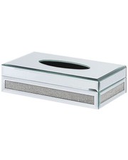 Mirrored Tissue Box Holder
