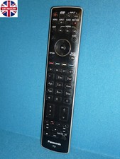 Genuine Panasonic N2QAYB000593 3D TV Remote Control Damaged Battery Cover