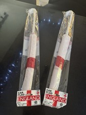 Set of 2 ENGLAND CAR FLAGS -