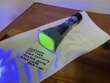 Crt tube phosphorescent - phosphorescent, green