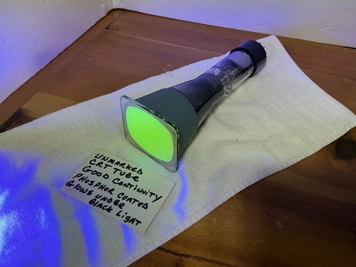 Crt tube phosphorescent green - tube,