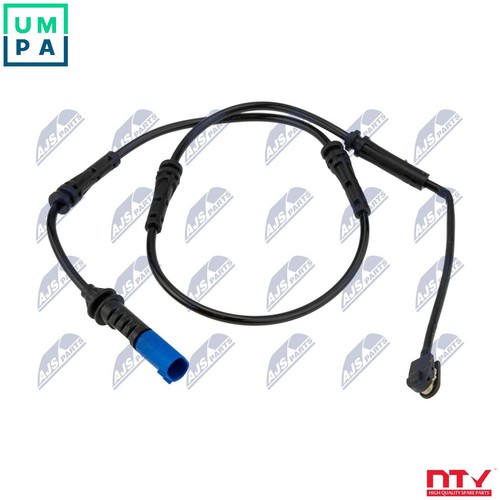 Warning contact brake pad wear - pad,