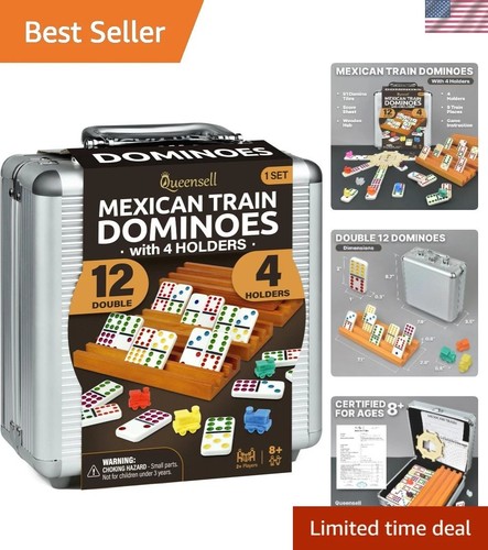 Mexican train dominoes - mexican, set