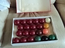 Vintage Supapro snooker balls