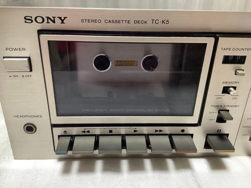 Sony cassette deck main - tc-k5,