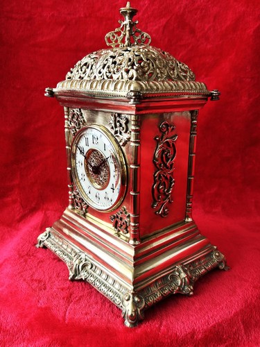 Antique brass lantern - brass,