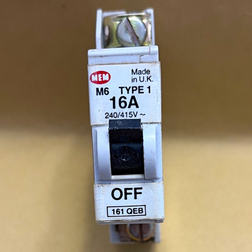 Mem type mcb 16a - mem,