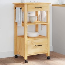 Kitchen Trolley Honey Wax