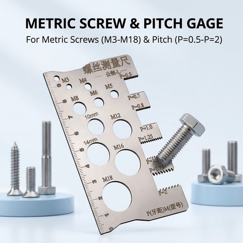 Screw thread pitch and bolt - pitch,