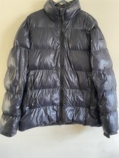 Black Geox Respira Puffer Coat