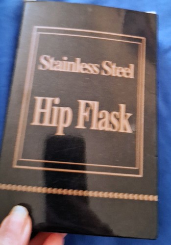 Hip flask stainless - stainless, steel