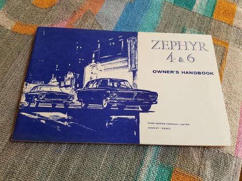 Ford zephyr 6 mk3 - 4, &