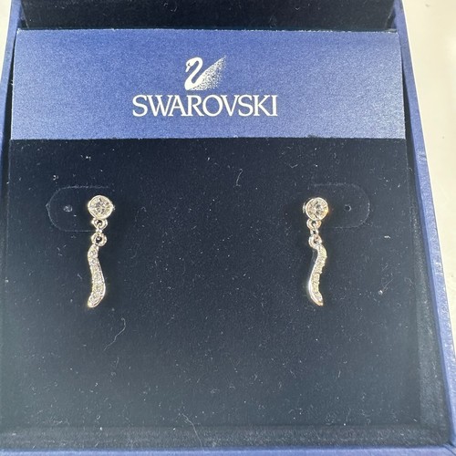 Swarovski swan signed crystal - swarovski,