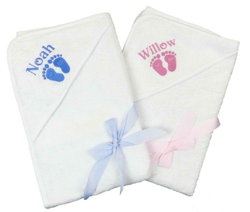 Hooded baby towel with - towel,