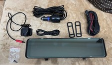 Rear View Mirror 4k front + FHD Rear Camera Night Mode CarPlay  11.6 inch DVR