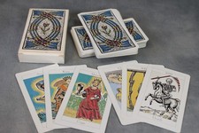 Vintage 1999 Parragon Tarot Cards Complete Deck 78 Large Cards Shirley Baker