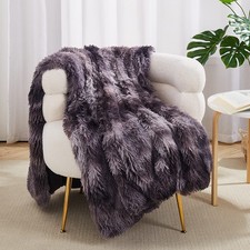 Faux Fur Warm Fleece Blanket
