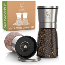 Salt and Pepper Grinder Set -