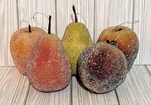 Candy beaded faux fruit - candy, apple