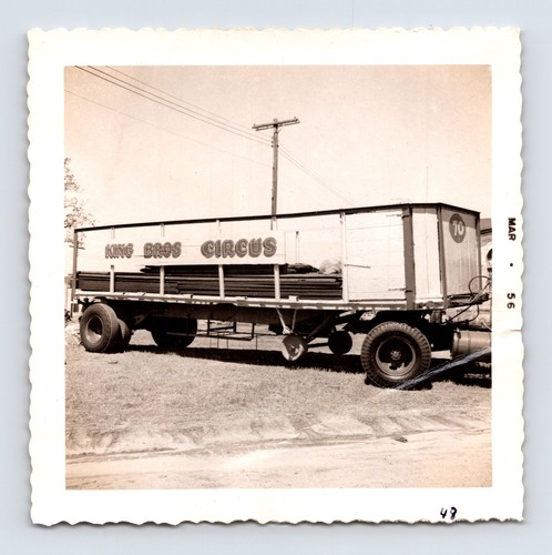 King bros circus 1956 photo - bros,