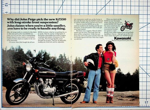 Kawasaki kz550 motorcycle - kawasaki,