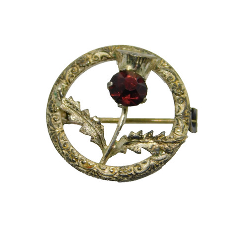 Scottish sterling silver red - sterling,