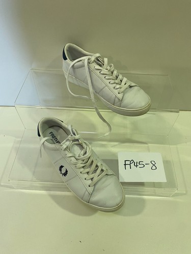 Fred perry white trainers - white,