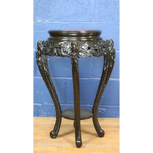 Early c20th chinese carved - an,