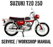1965-1968 Suzuki T20 250cc 250