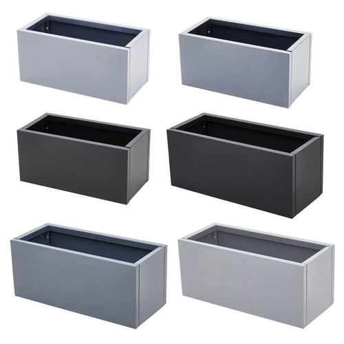 Zinc metal garden planter box - garden,